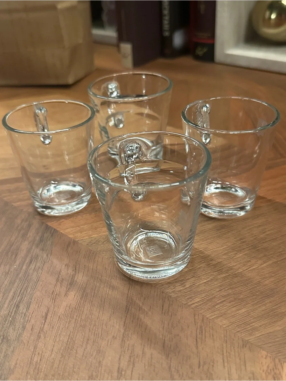 Nespresso Glass Espresso Cups Set - 4-Pack